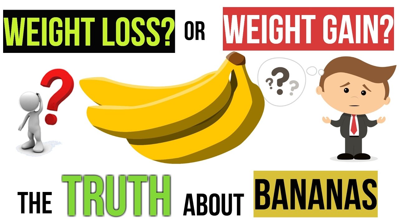 Bananas for weight loss or weight gain