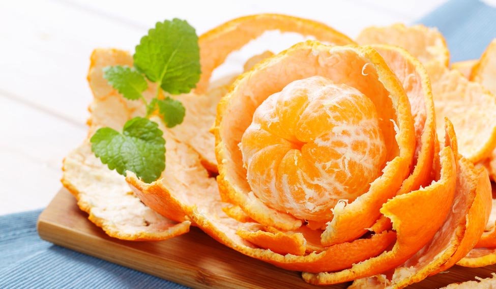 Orange Peels for radiant Skin